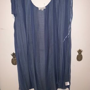 Dusty blue cardigan